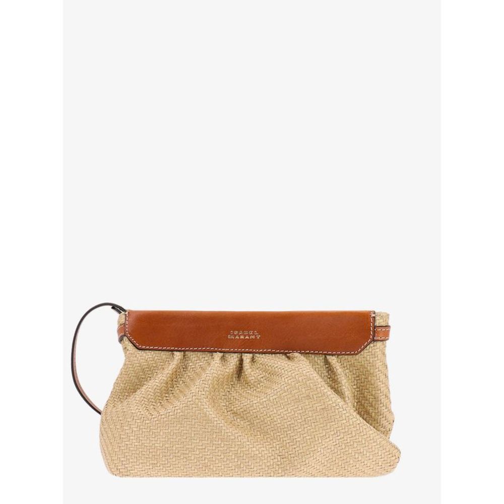 Isabel Marant Tan and Brown Clutch Bag